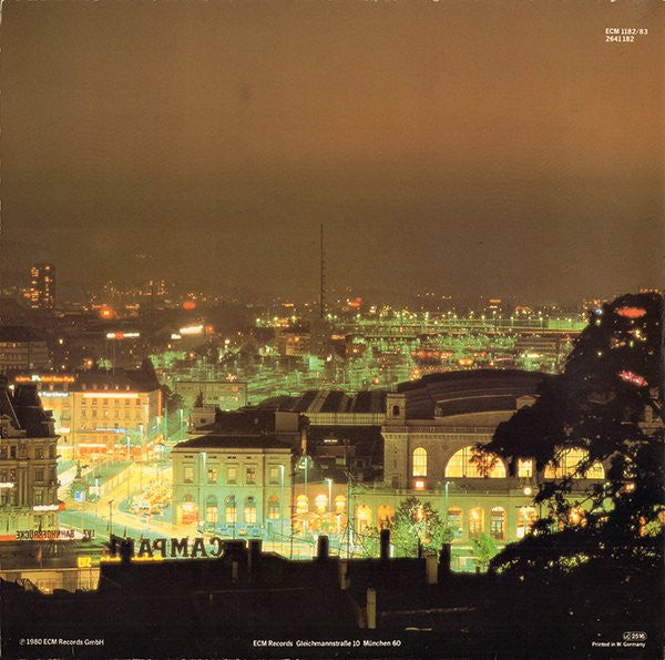 Chick Corea And Gary Burton* – In Concert, Zürich, October 28, 1979 , 2LP Gatefold