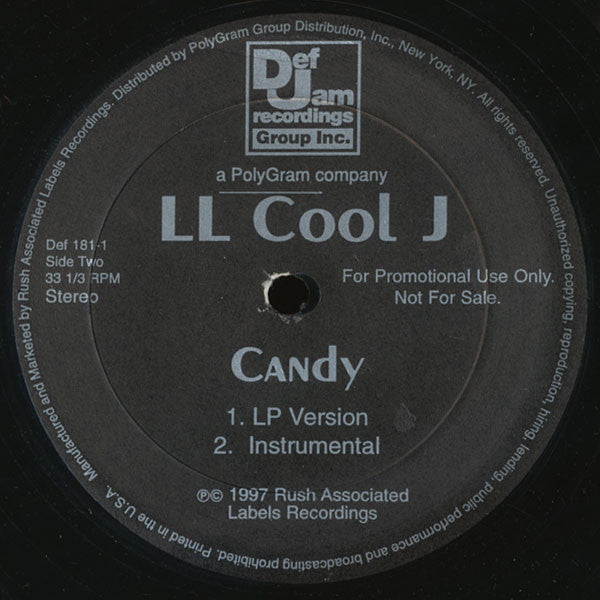 LL Cool J – Candy , Maxi , 33 rpm