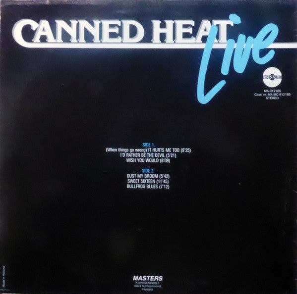 Canned Heat – Live
