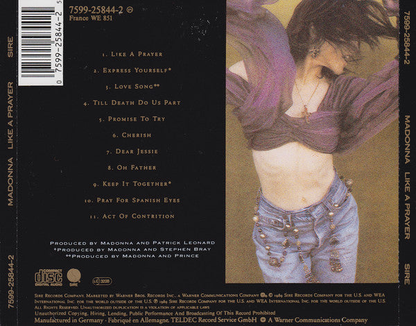 Madonna – Like A Prayer