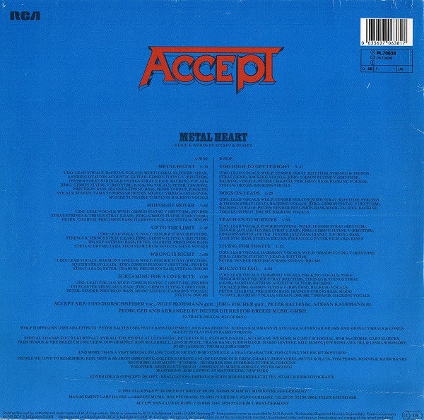 Accept – Metal Heart