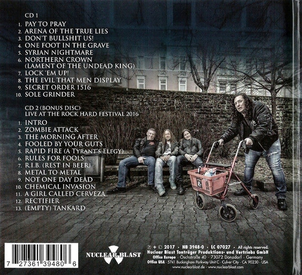 Tankard – One Foot In The Grave, 2xCD, Digibook