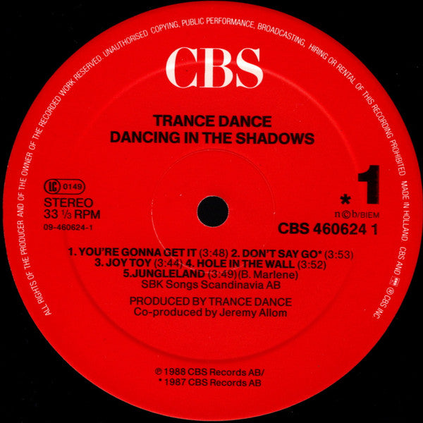 Trance Dance – Dancing In The Shadows