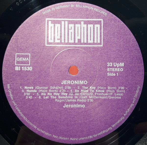 Jeronimo – Cosmic Blues