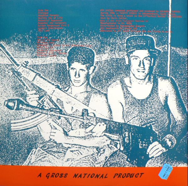 Kalahari Surfers – Sleep Armed, 1st Press UK