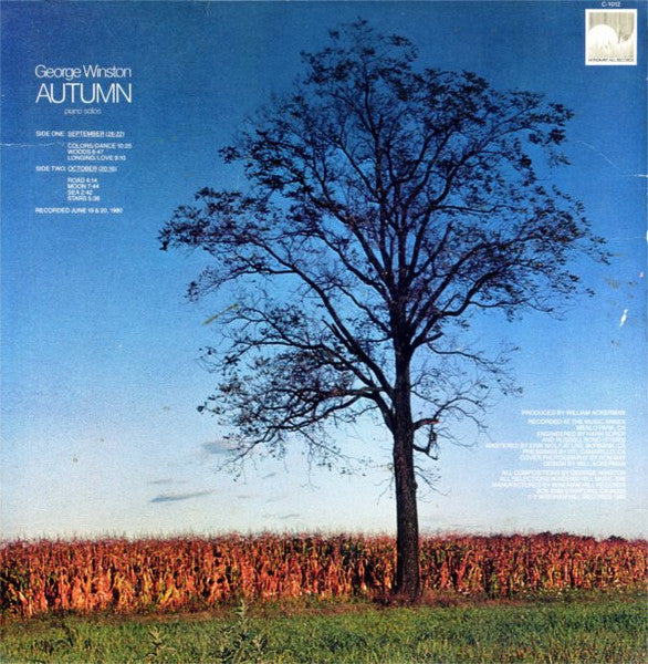 George Winston – Autumn (Piano Solos)