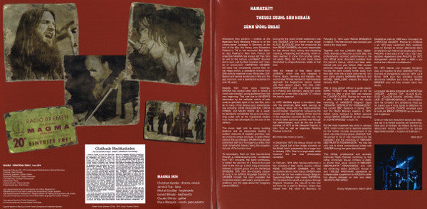 Magma – Zühn Ẁöhl Ünsaï - Live 1974 , 2LP , Gatefold