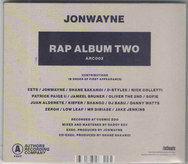 Jonwayne – Rap Album Two