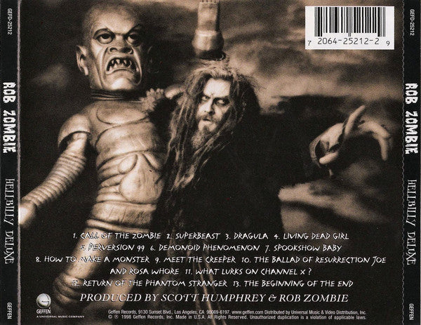 Rob Zombie – Hellbilly Deluxe