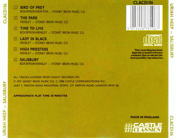 Uriah Heep – Salisbury