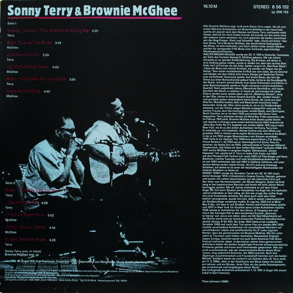Sonny Terry & Brownie McGhee – Sonny Terry & Brownie McGhee