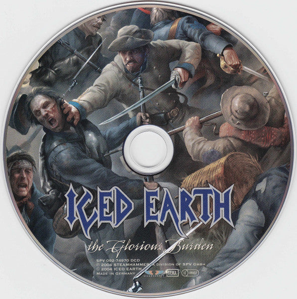 Iced Earth – The Glorious Burden, 2 x CD, Limited Edition, Digipak