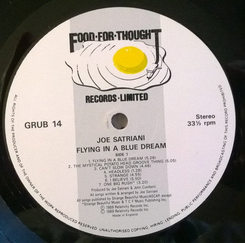 Joe Satriani – Flying In A Blue Dream