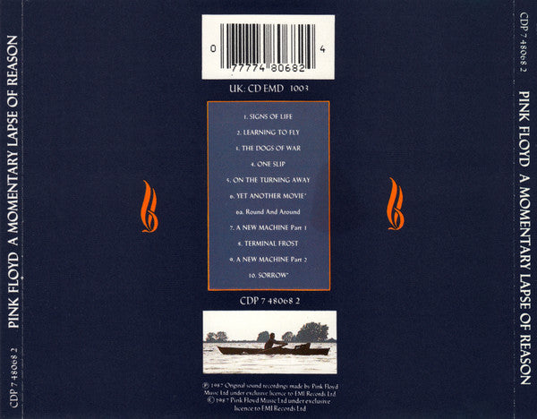 Pink Floyd – A Momentary Lapse Of Reason