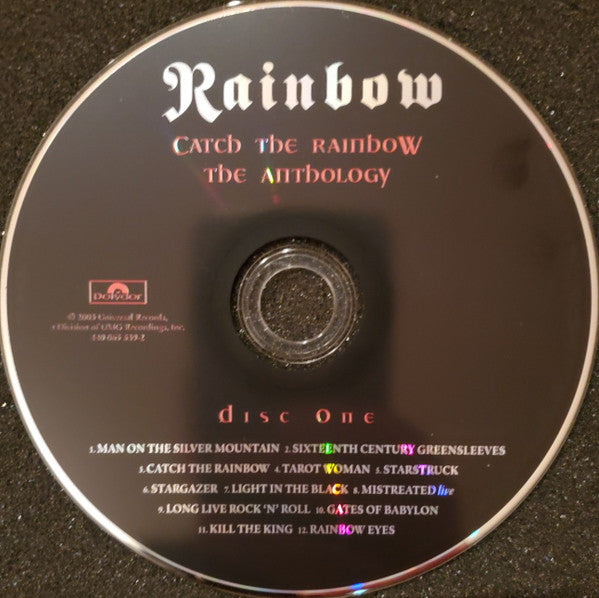 Rainbow – Catch The Rainbow: The Anthology, 2XCD