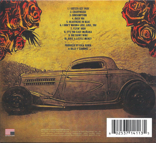 ZZ Top – La Futura, Gatefold Digisleeve