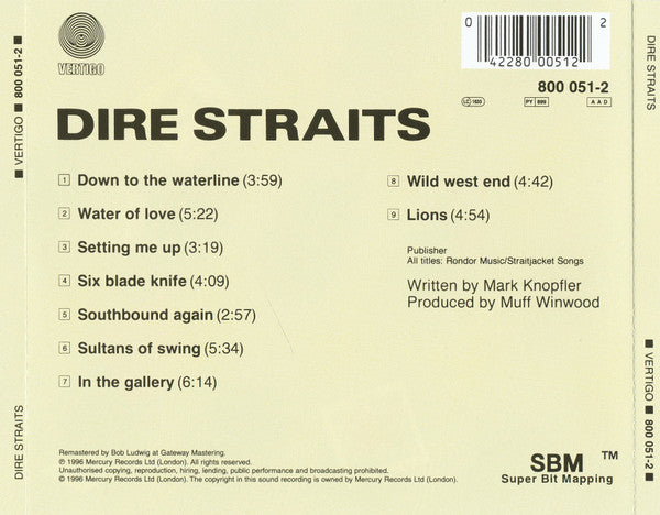Dire Straits – Dire Straits