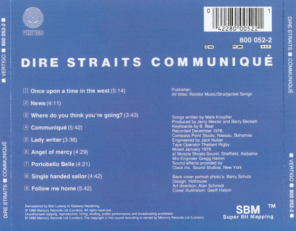 Dire Straits – Communiqué