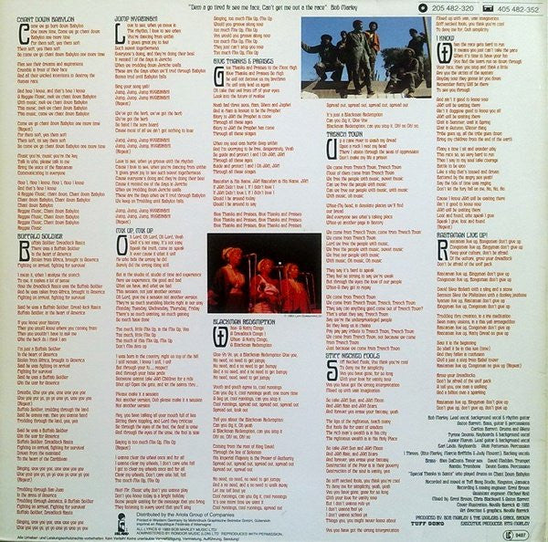 Bob Marley & The Wailers – Confrontation , gatefold