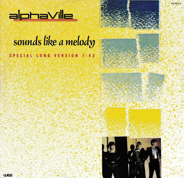 Alphaville – Sounds Like A Melody (Special Long Version), Vinyl, 12", 45 RPM, Maxi-Single, Stereo