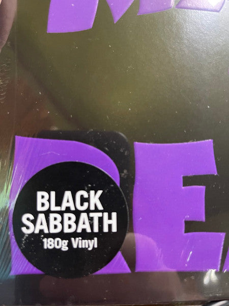 Black Sabbath – Master Of Reality, Embossed Sleeve