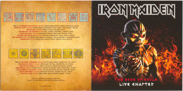 Iron Maiden – The Book Of Souls: Live Chapter , 2 CD