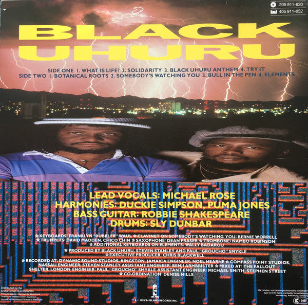 Black Uhuru – Anthem