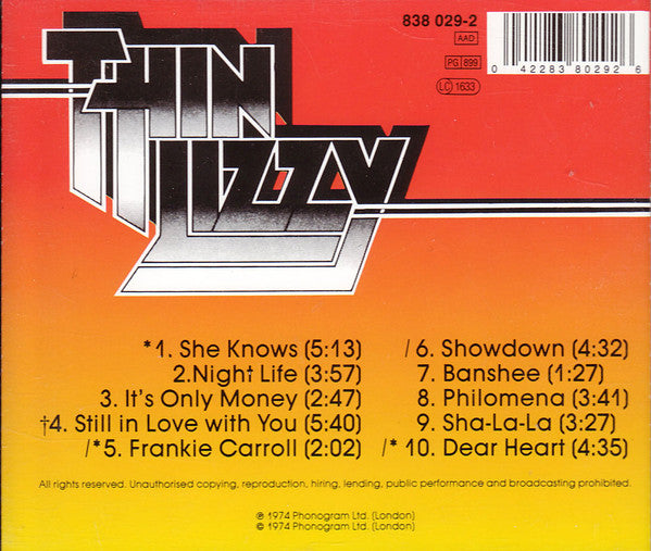 Thin Lizzy – Nightlife