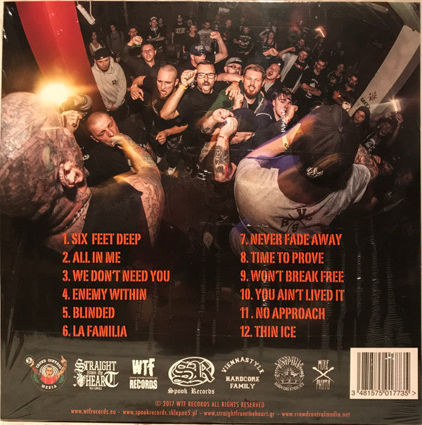 Spider Crew – Sounds Of Hatred, Vinyl, 12", 45 RPM, Limited Edition, Red Vinyl, 1st Press