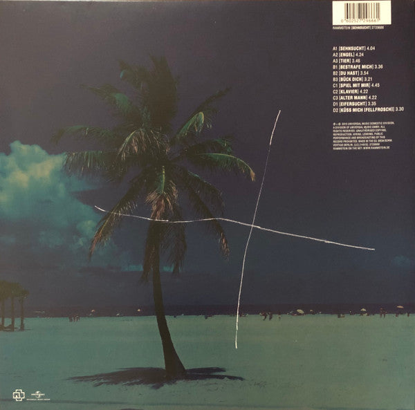 Rammstein – Sehnsucht . 2LP , Gatefold , 180 gram , + 6-page tri-fold 12" insert with lyrics, credits, thank yous and photos.