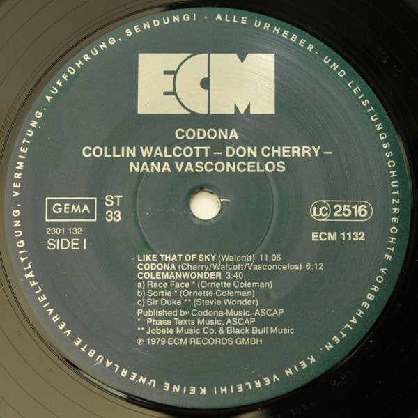 Codona – Codona , ECM