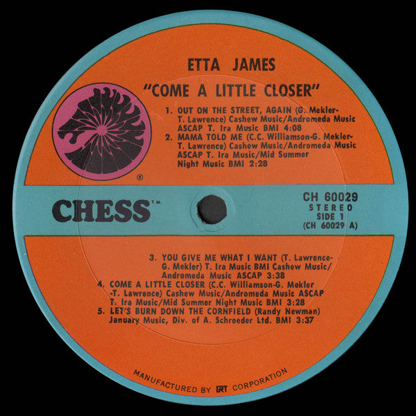 Etta James – Come A Little Closer