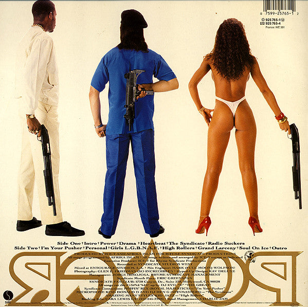 Ice-T – Power , Embossed Sleeve