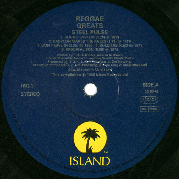 Steel Pulse – Reggae Greats