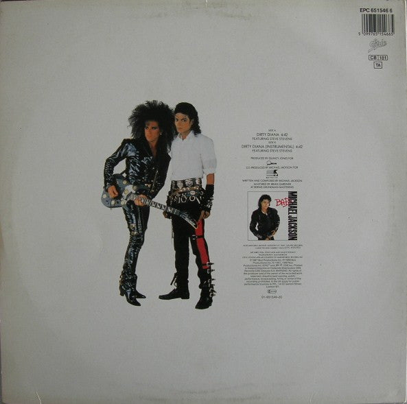 Michael Jackson – Dirty Diana , 12", 45 RPM, Maxi-Single