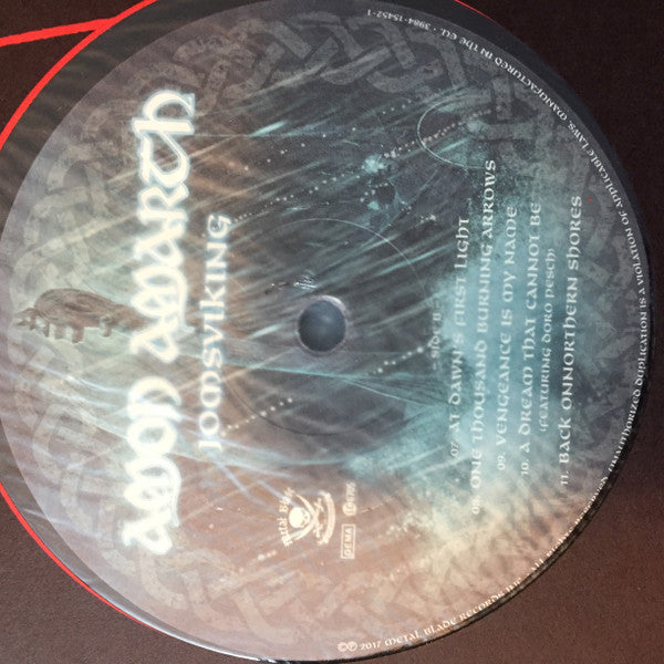 Amon Amarth – Jomsviking, lyric insert& large 2-sided poster