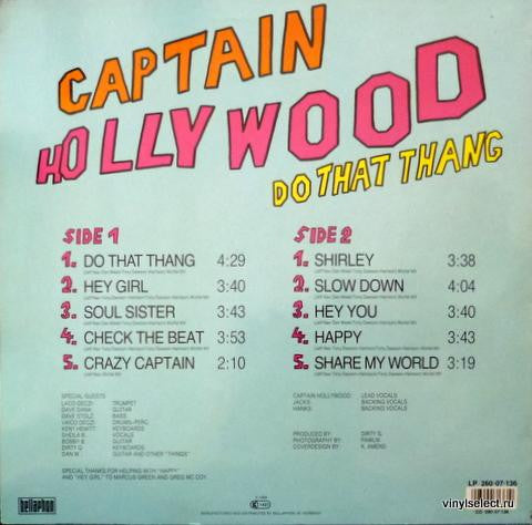Captain Hollywood – Do That Thang