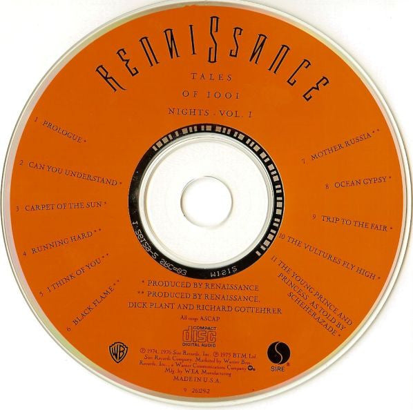 Renaissance– Tales Of 1001 Nights · Vol. I