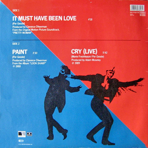 Roxette – It Must Have Been Love , 12", 45 RPM, Maxi-Single