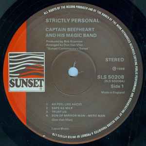 Captain Beefheart And His Magic Band* – Strictly Personal