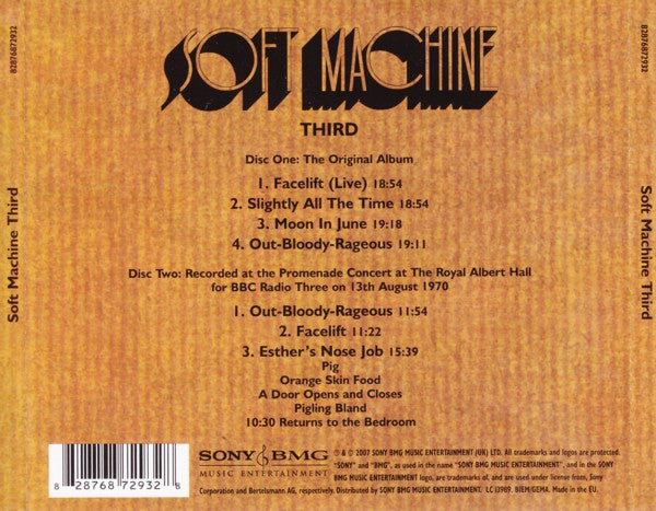 Soft Machine – Third, 2xCD