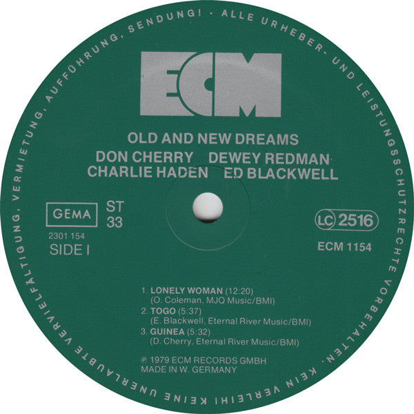 Old And New Dreams – Old And New Dreams, ECM