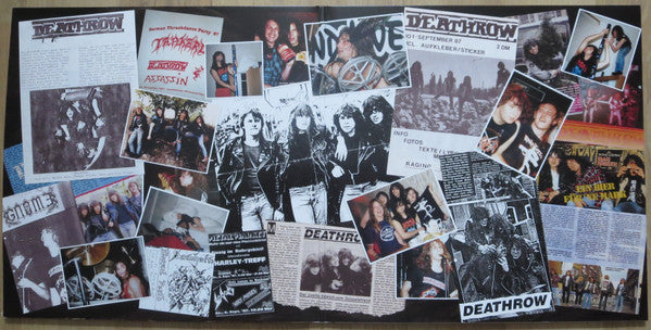 Deathrow – Raging Steel , 2LP , Gatefold , Limited Edition, Red Translucent