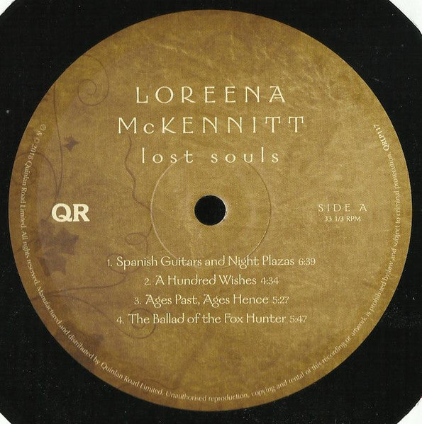 Loreena McKennitt – Lost Souls , Special Edition, Collector's Edition , ( fara cd )