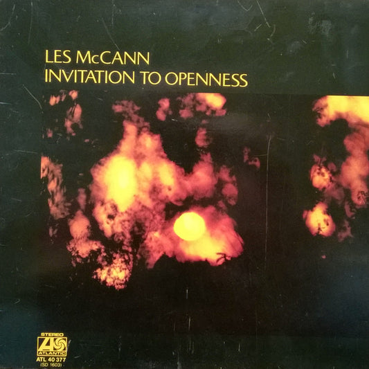 Les McCann – Invitation To Openness    ,  Gatefold