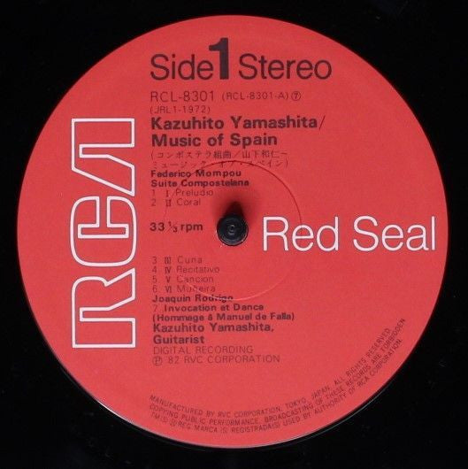 Kazuhito Yamashita – Music Of Spain , Japan cu OBI