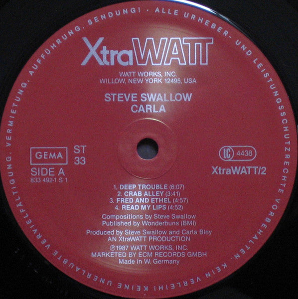 Steve Swallow – Carla