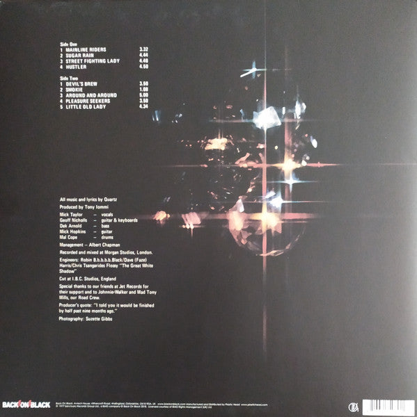 Quartz – Quartz , Gatefold , RED vinyl