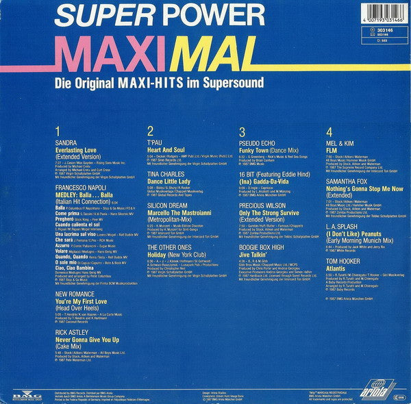 Various – Super Power Maximal, 2xLP, Gatefold