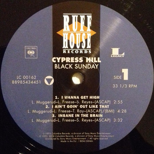 Cypress Hill – Black Sunday, 2xLP